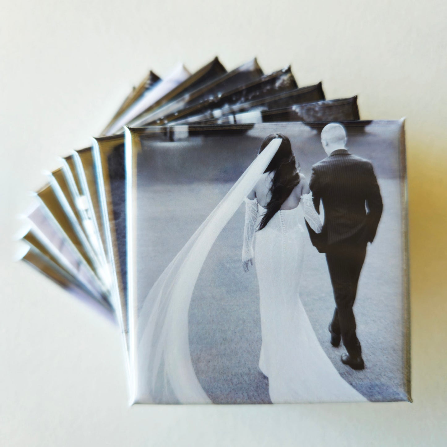 Custom Square Photo Magnets - Sets of 6, 9 or 12